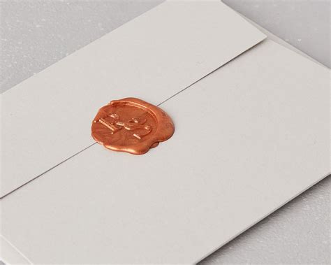 envelope wax seal stamp