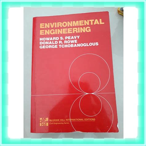 environmental engineering by peavy rowe and tchobanoglous