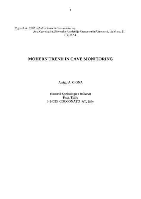 environmental management of tourist caves springer
