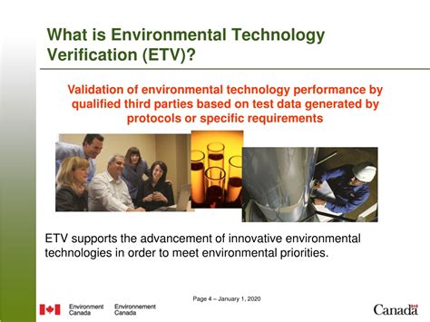 Environmental Technology Verification