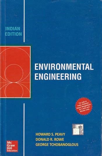 Download Environmental Engineering By Peavy And Rowe Buy Online 