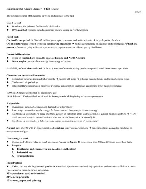 Download Environmental Science Chapter 9 Test Review 