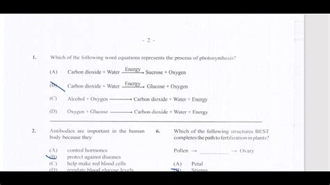 Read Environmental Science Cxc Paper Multiple Choice 