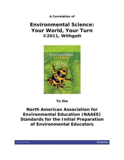 Read Online Environmental Science Pearson Education Workbook Answer Key File Type Pdf 