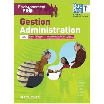environnement pro gestion administration tle bac