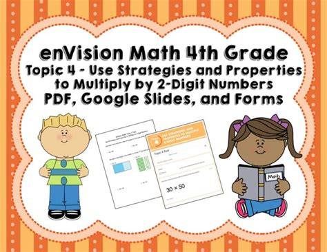 envision math 4th grade topic 10