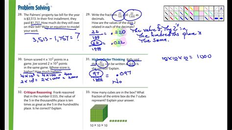 Envision Math 5th Grade Answer Guide
