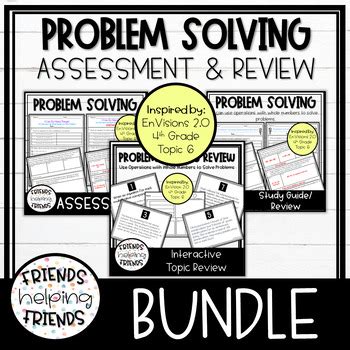 envision math problem solving recording sheet