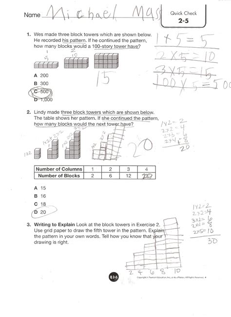 Full Download Envision Math Grade 2 Workbook Topic 16 