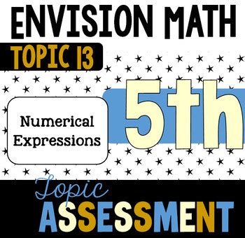 Full Download Envision Math Topic 13 5 Test Answers 
