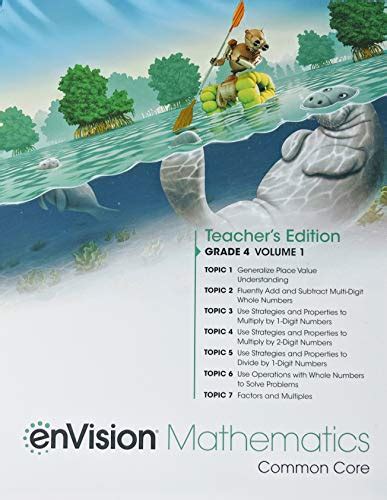 Envisionmath Common Core 4 Grade 4 Lumos Learning 4th Grade Math Homework Book - 4th Grade Math Homework Book