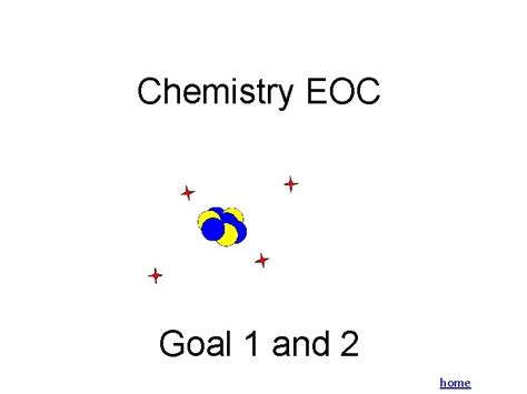 Eoc Chemistry Sample Items Goal 2 Answers