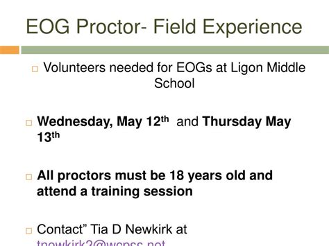 Eog Proctor Guide 2015
