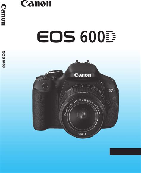 Eos 600d Manual