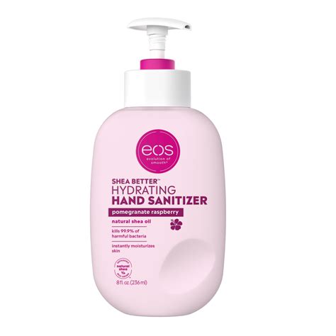 eos Shea Better Hydrating Hand Sanitizer - Pomegranate …