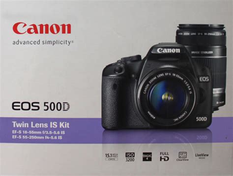 Read Eos 500D Digital Camera User Guide 