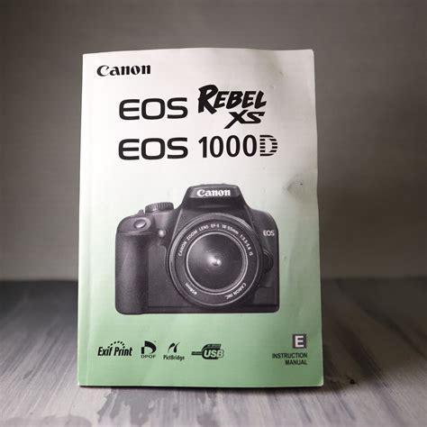 Read Online Eos Rebel Xs Digital Camera User Guide 
