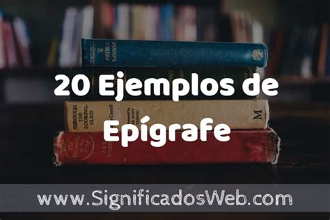 epígrafe significado