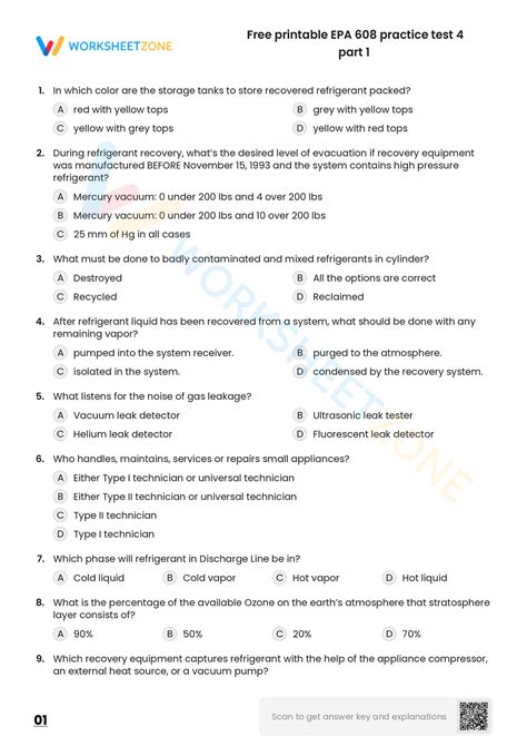 Epa 608 Practice Test In Spanish