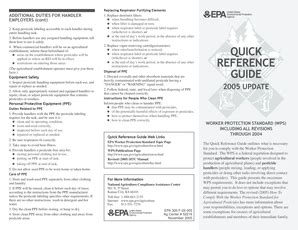 Download Epa Quick Reference Guides 