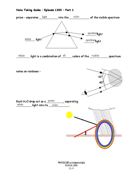 Read Online Epesoide 1303 Note Taking Guide Answers 