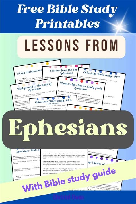 Download Ephesians Study Guide Questions 