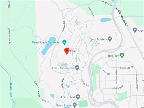 Epic Madison Campus Map