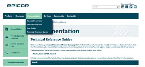 Epicor User Manual
