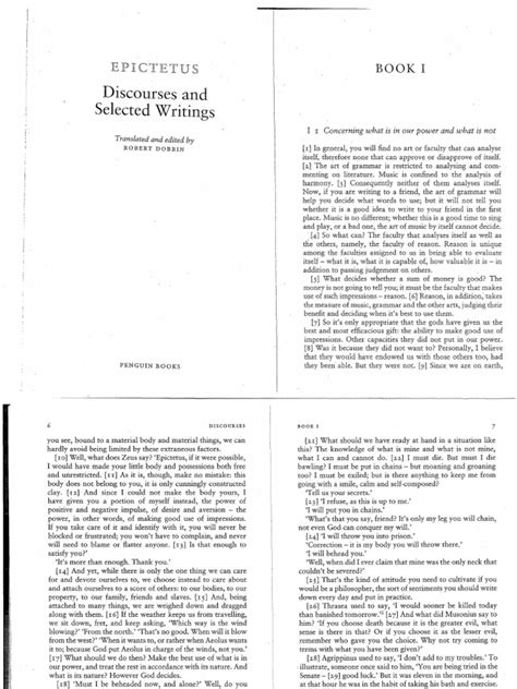 Epictetus Discourses Pdf