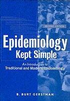 epidemiology kept simple