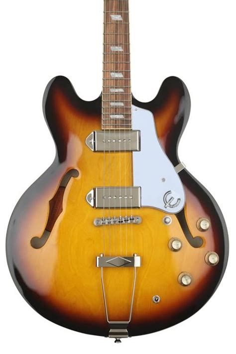 epiphone casino archtop hollowbody electric guitar