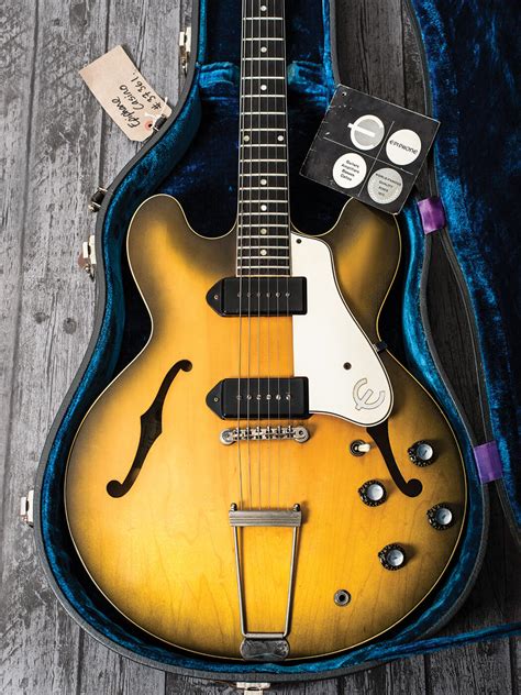 epiphone casino one pickup afbd belgium