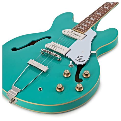 epiphone casino turquoise review