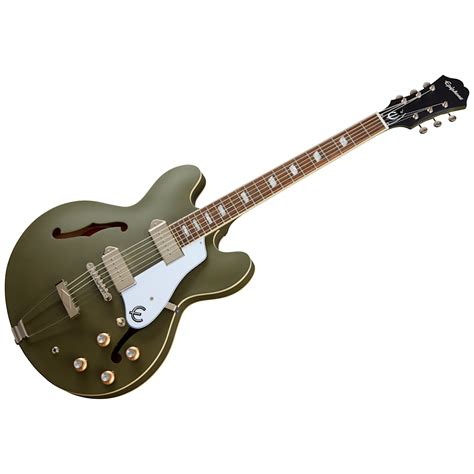 epiphone casino worn olive