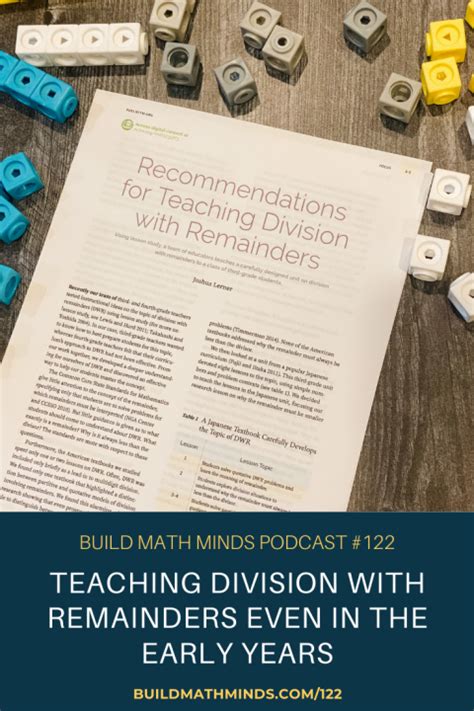 Episode 122 Teaching Division With Remainders Even In Teaching Kids Division - Teaching Kids Division