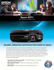 Epson Ex71 Manual