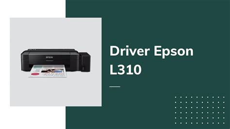 epson l310 driver