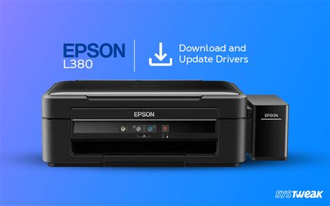 Epson L380 Printer Driver For Windows 7