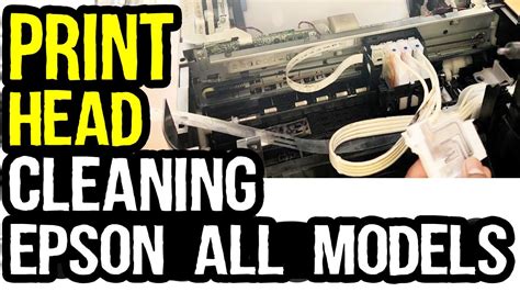 Epson Manual Head Cleaning