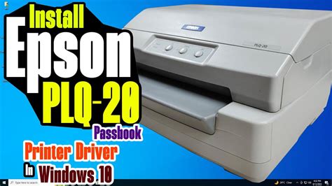 Epson Plq 20 Driver