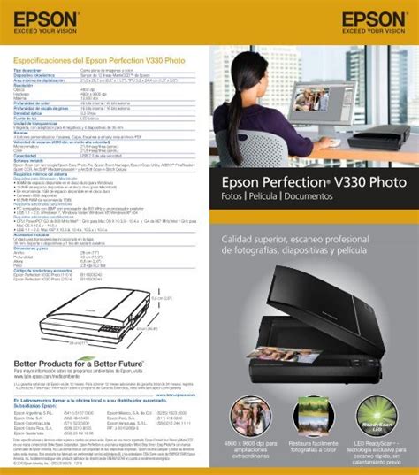 Epson Software V330