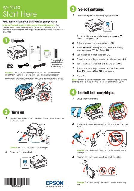 epson wf 2540 user guide