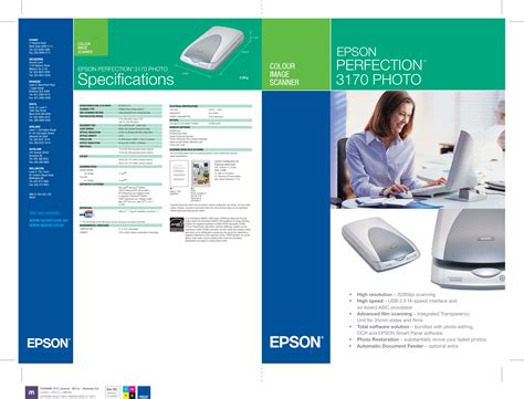 Read Online Epson Perfection 3170 Photo User Guide 