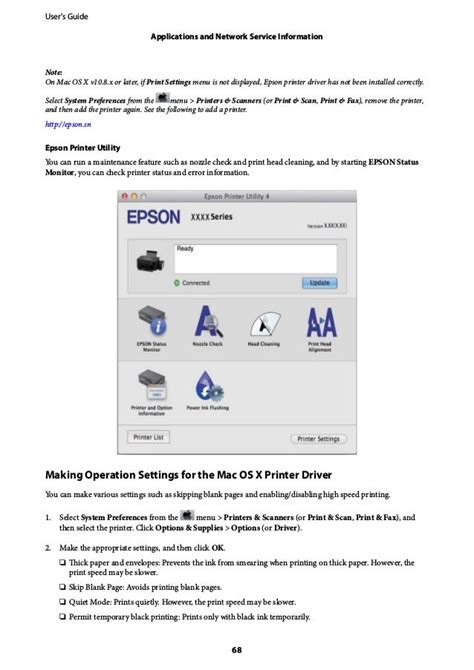 Read Epson Printers User Guide 