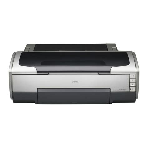 Read Epson Stylus Photo R800 Color Inkjet Printer Service Repair Manual 