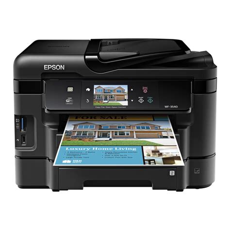 Full Download Epson User Guide Wf 3540 