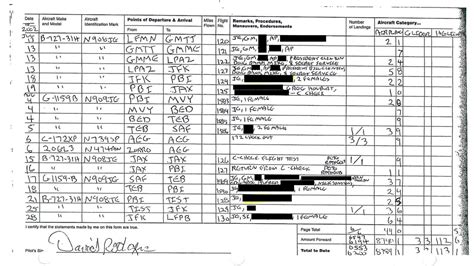 Epstein Flight Logs Pdf