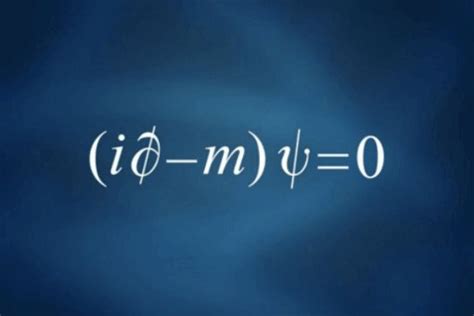 Equacao De Dirac