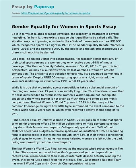 Read Equality Essay Papers 