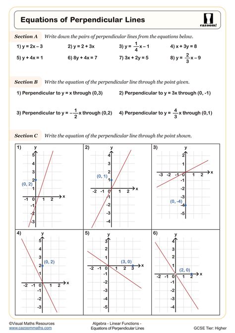 Equation Of Perpendicular Lines Worksheets K12 Workbook Writing Equations Of Perpendicular Lines Worksheet - Writing Equations Of Perpendicular Lines Worksheet